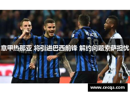 意甲热那亚 将引进巴西前锋 解约问题索萨担忧